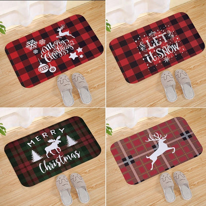 Merry Christmas Doormat Gifts Xmas Party Decor Rug Mat