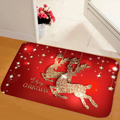 Merry Christmas Doormat Gifts Xmas Party Decor Rug Mat